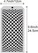 6 Pieces DIY Geometric Decorative Stencils Painting Templates Art Drawing Stencil Templates for Scrapbooking Cookie Tile Furniture Wall Floor Decor Drawing Tracing DIY Art(Geometry)